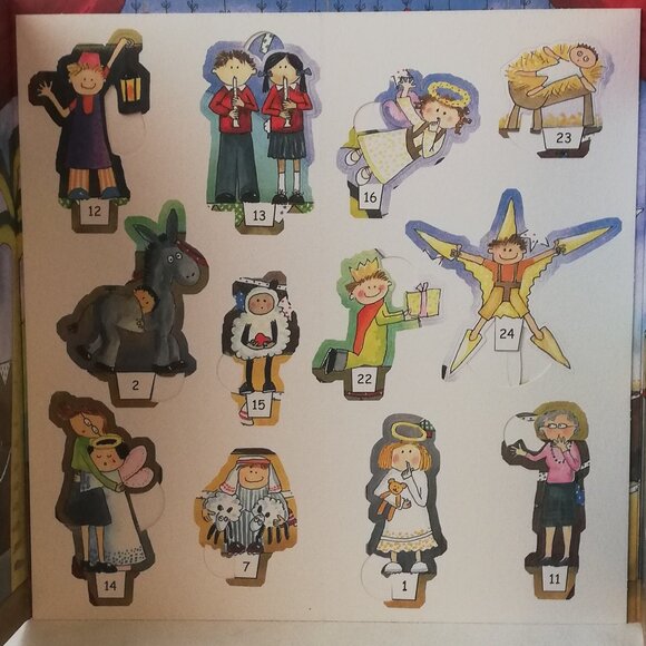 Phoenix Trading Advent Calendar Children's Nativity School Christmas Play - Picture 3 of 9